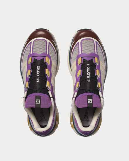 Salomon XT-6 FT Royal Lilac / Chocolate Fondant / Fall Leaf Low Top Sneakers - 2