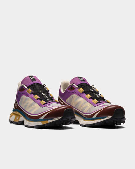 Salomon XT-6 FT Royal Lilac / Chocolate Fondant / Fall Leaf Low Top Sneakers - 3