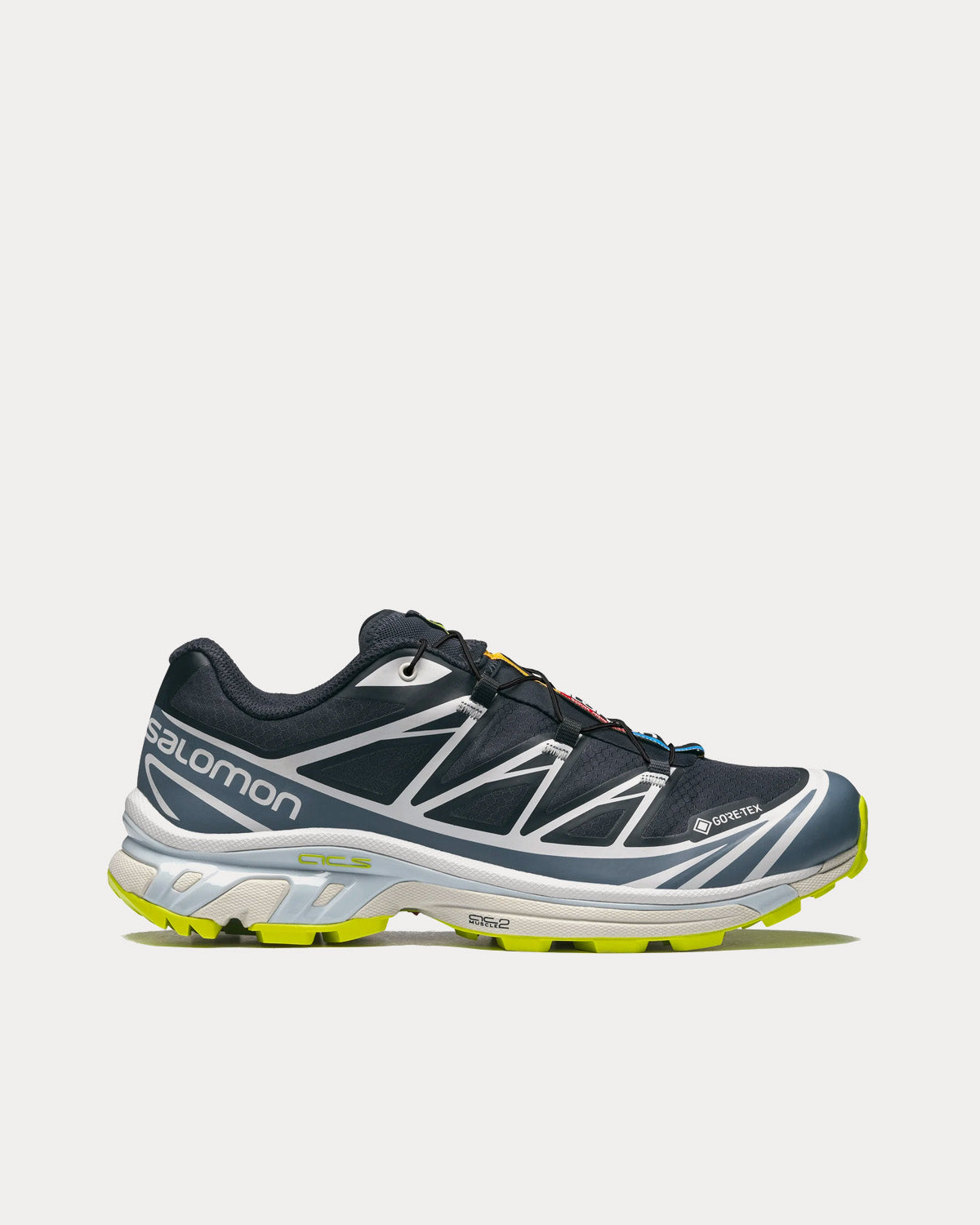 Salomon XT-6 Gore-Tex Night Sky / China Blue / Acid Lime Low Top Sneakers -  Sneak in Peace