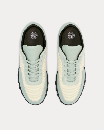 Stone Island S0202 Light Green Low Top Sneakers - 2