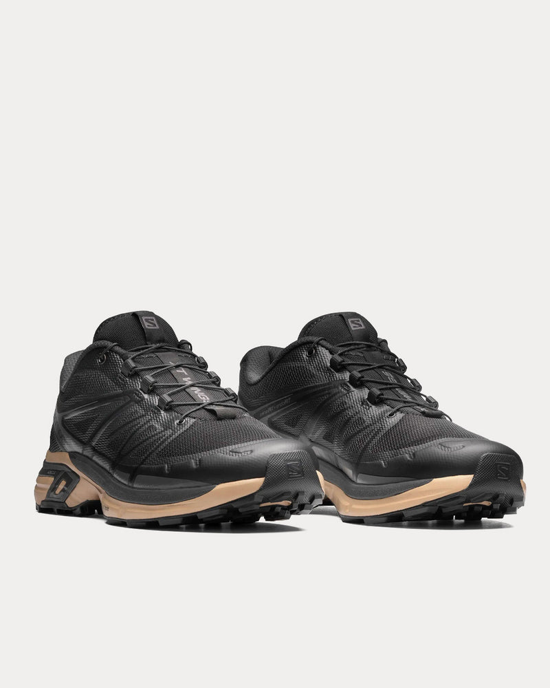 Salomon XT-Wings 2 Advanced Black / Safari / Magnet Low Top Sneakers - 3