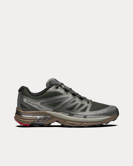 Salomon XT-Wings 2 Advance Peat / Castor Gray / Bungee Cord Size Low Top Sneakers - 1