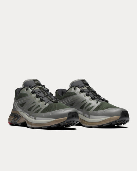 Salomon XT-Wings 2 Advance Peat / Castor Gray / Bungee Cord Size Low Top Sneakers - 3