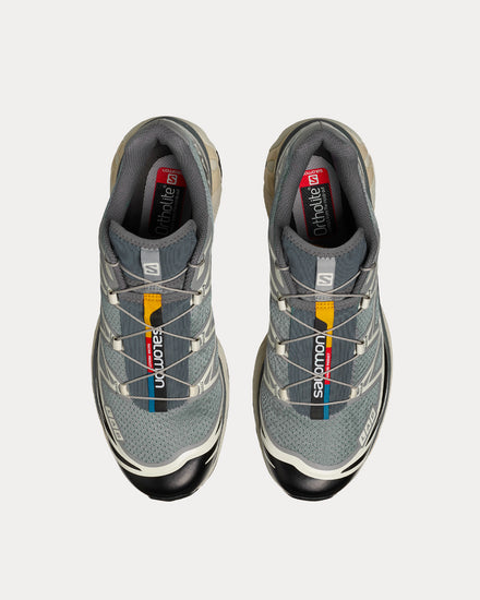 Salomon Unisex XT-6 Recut Monument / Phantom / Vanilla Ice Low Top