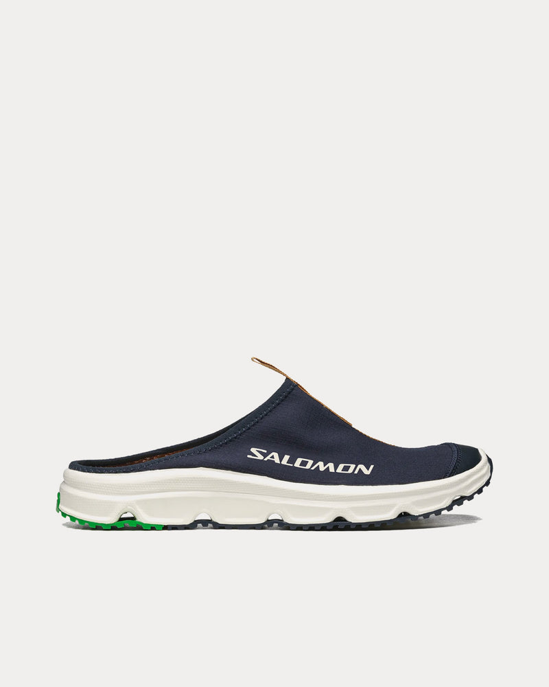 Salomon RX Slide 3.0 Dark Sapphire / Rubber / Jolly Green Slip On Sneakers - 1