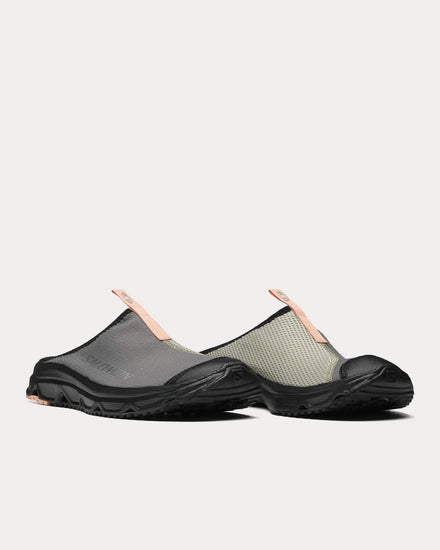 Salomon RX Slide 3.0 Pewter / Desert Sage / Rose Cloud Slip On Sneakers - 3