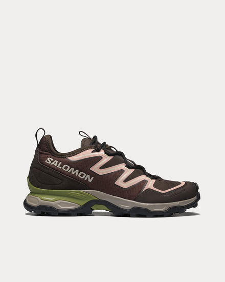 Salomon Shelter Chocolate Fondant / Delicioso / Peach Beige Low Top Sneakers - 1