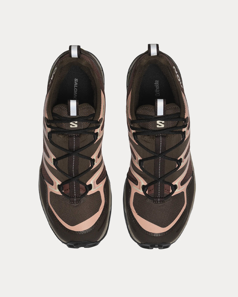 Salomon Shelter Chocolate Fondant / Delicioso / Peach Beige Low Top Sneakers - 2