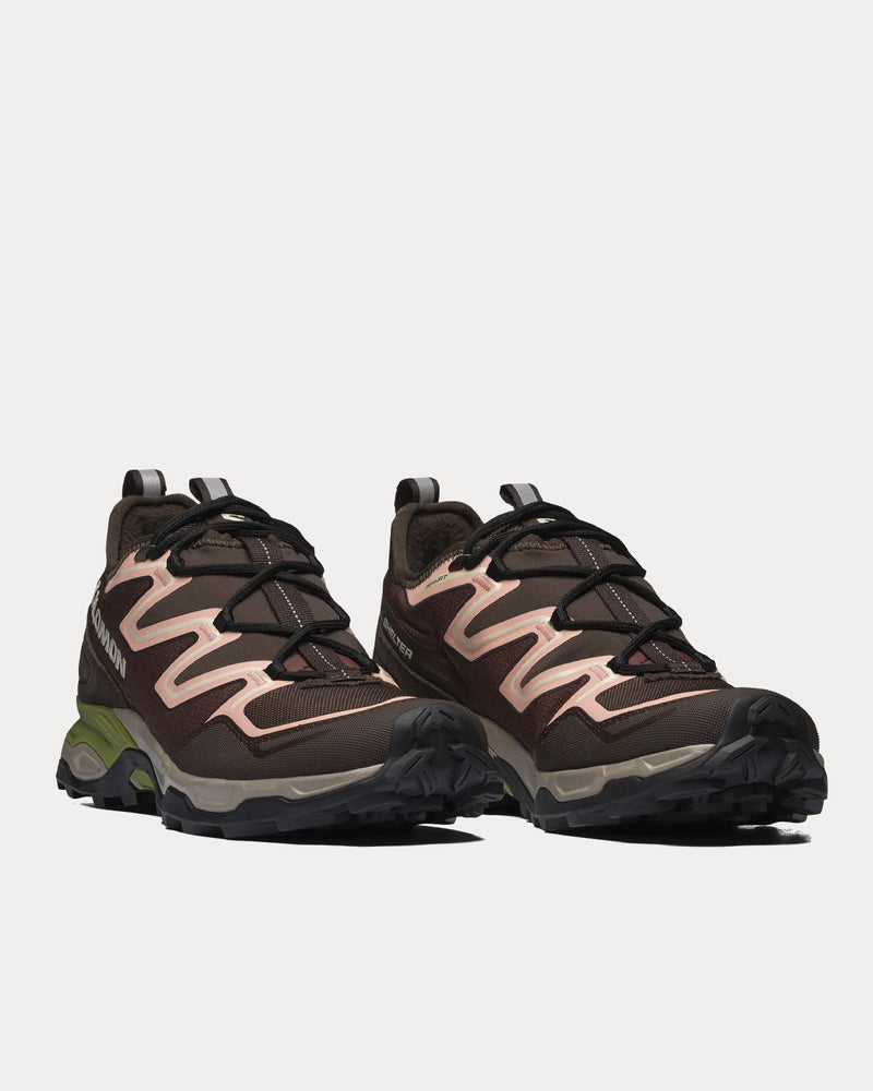 Salomon Shelter Chocolate Fondant / Delicioso / Peach Beige Low Top Sneakers - 3