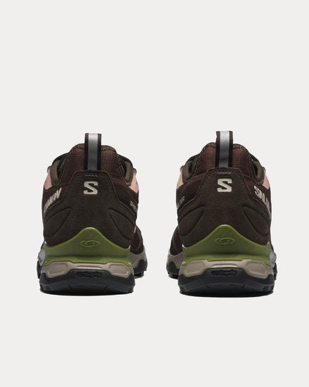 Salomon Shelter Chocolate Fondant / Delicioso / Peach Beige Low Top Sneakers - 4