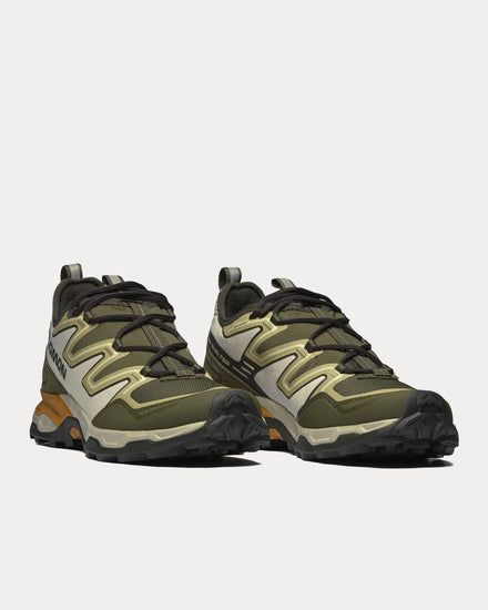 Salomon Shelter Turtledove / Olive Night / Golden Oak Low Top Sneakers - 3