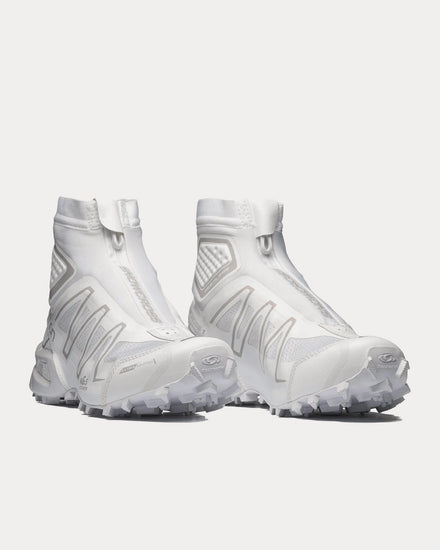 Salomon Snowcross White / White / Lunar Rock High Top Sneakers - 3
