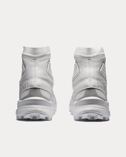 Salomon Snowcross White / White / Lunar Rock High Top Sneakers - 4