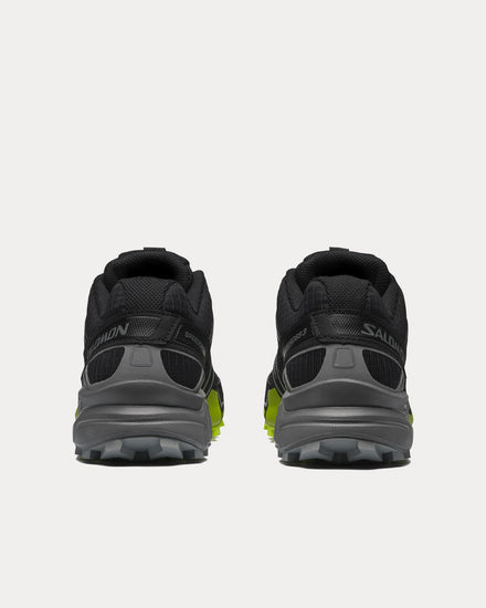 Salomon Speedcross 3 Black / Acid Lime / Monument Running Shoes - 4