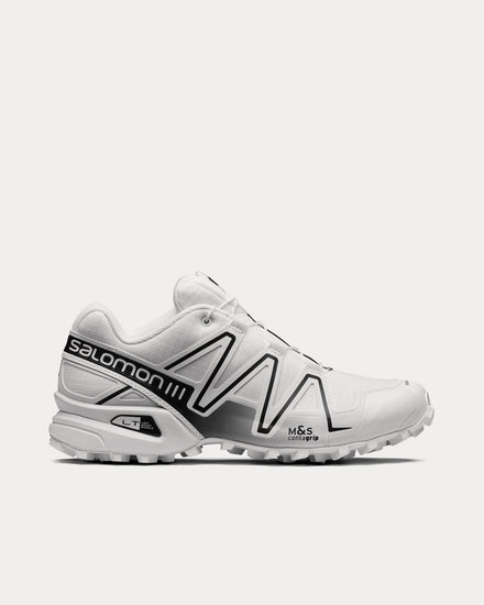 Salomon Speedcross 3 White / White / Alloy Running Shoes - 1