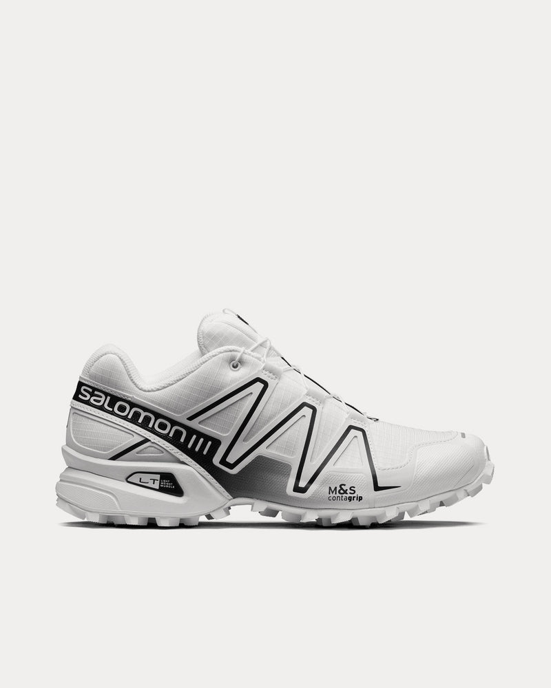 Salomon Speedcross 3 White / White / Alloy Running Shoes - 1