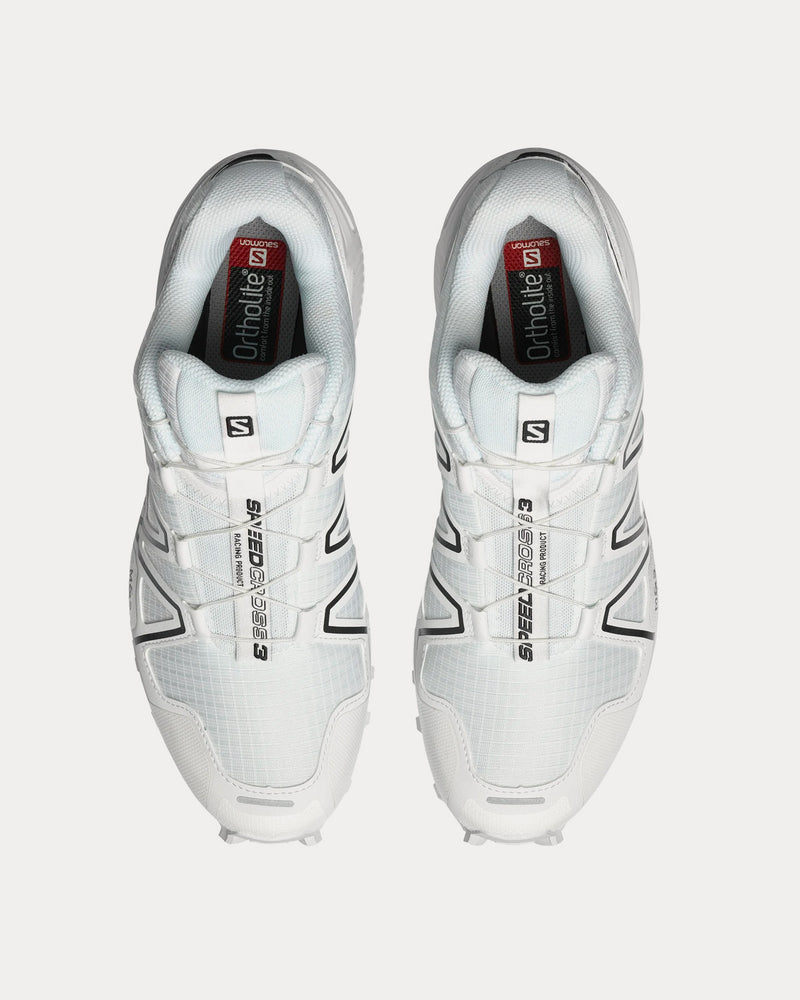Salomon Speedcross 3 White / White / Alloy Running Shoes - 2