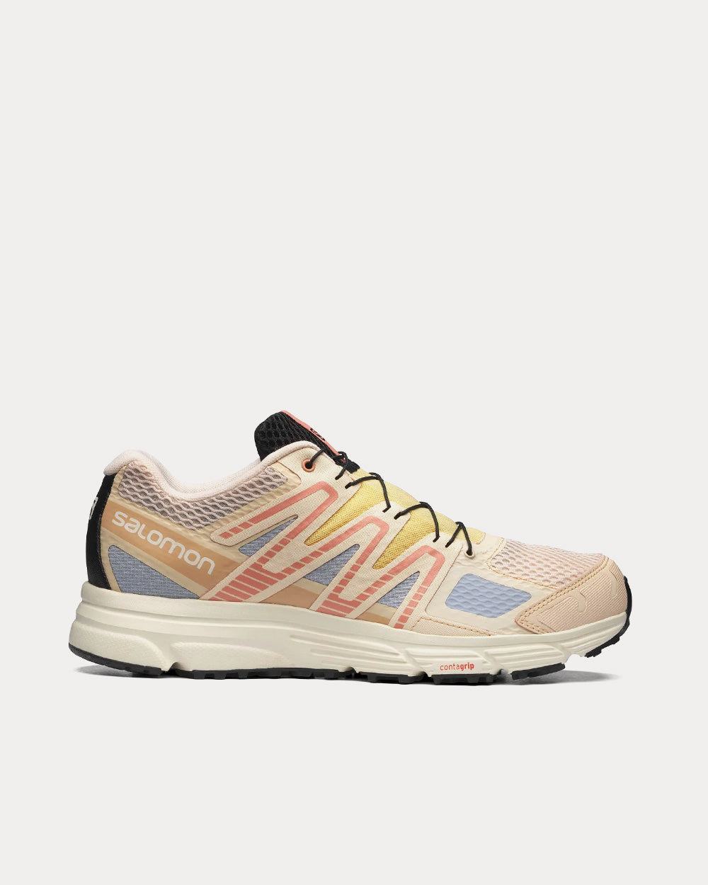 Salomon Unisex X-Mission 4 Sun Kiss / Zen Blue / Sun Dress Low Top