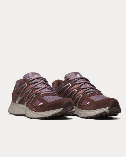 Salomon XT-Mission 4 Suede Moonscape / Wild Ginger / Bitter Choc Ltr Low Top Sneakers - 3