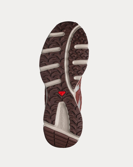 Salomon XT-Mission 4 Suede Moonscape / Wild Ginger / Bitter Choc Ltr Low Top Sneakers - 5