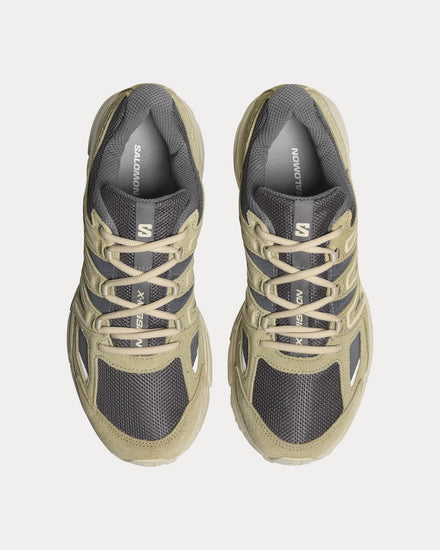 Salomon X-Mission 4 Suede Pewter / Moss Gray / Moth Low Top Sneakers - 2