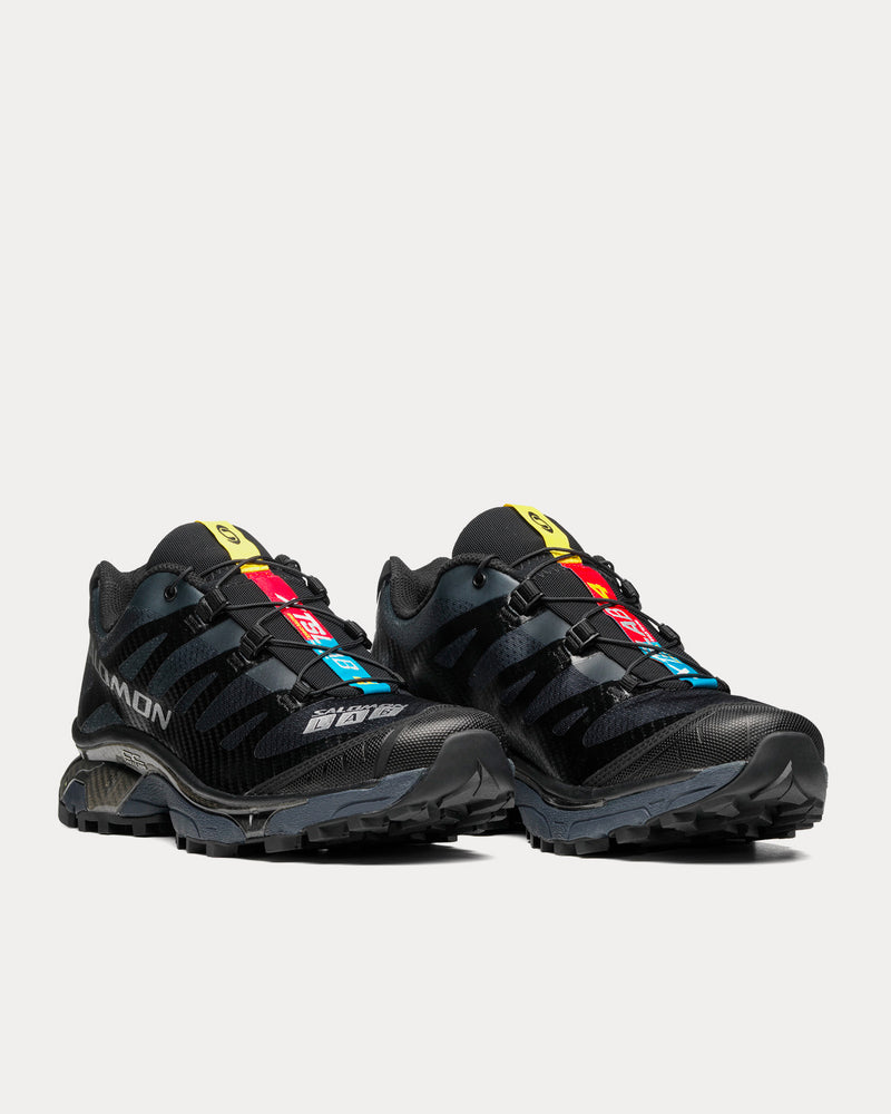 Salomon XT-4 OG Black / Ebony / Silver Metallic X Low Top Sneakers - 3
