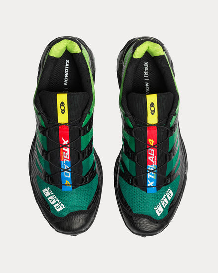 Salomon XT-4 OG Eden / Bright Lime Green / White Low Top Sneakers - 2