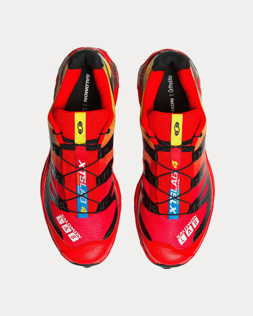 Salomon XT-4 OG Fiery Red / Black / Empire Yellow Low Top Sneakers