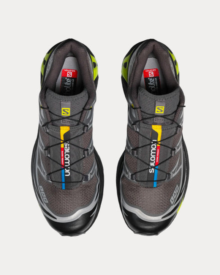 Salomon XT-6 Black / Magnet / Evening Primrose Low Top Sneakers - 2