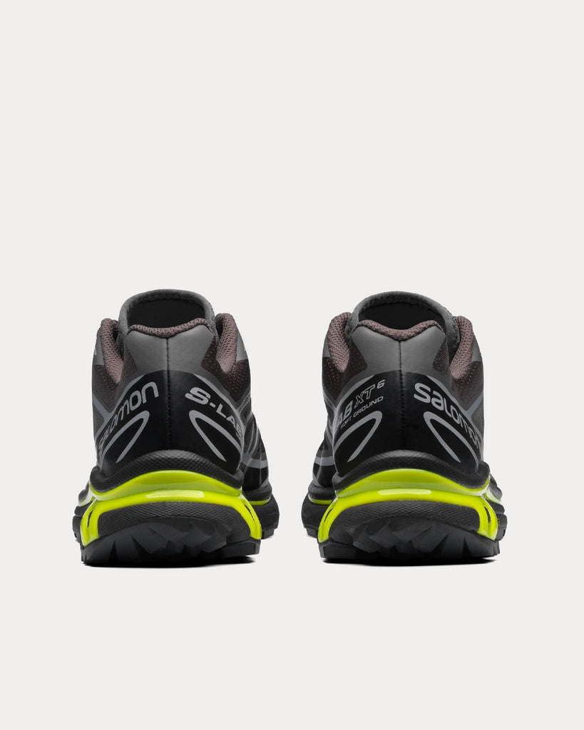 Salomon XT-6 Black / Magnet / Evening Primrose Low Top Sneakers - Sneak ...