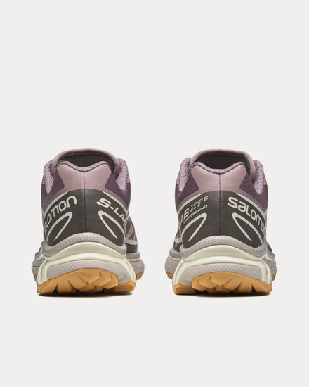 SALOMON★XT-6★QUAIL/PLUM KITTEN/VANILLA ICE Salomon Unisex XT-6 Quail / Plum Kitten / Vanilla Ice Low