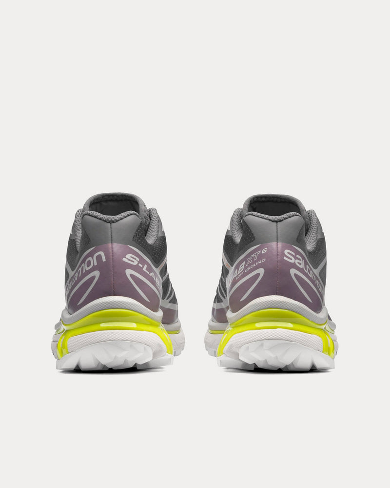 Salomon XT-6 Quiet Shade / Lunar Rock / Evening Primrose Low Top Sneakers - 4