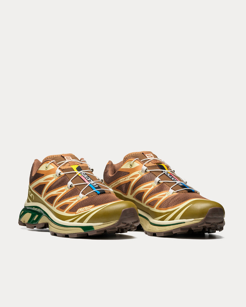 Salomon Unisex XT-6 Rubber / Lizard / Eden Cloud Low Top Sneakers
