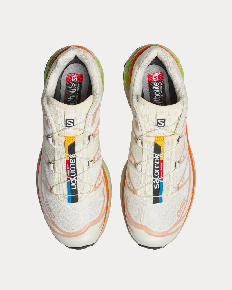 Salomon XT-6 Vanilla Ice / Feather Gray / Rose Cloud Low Top Sneakers - 2