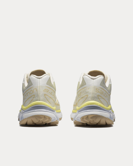 Salomon XT-6 Vanilla Ice / Yellow Iris / Arctic Ice Low Top Sneakers - 4