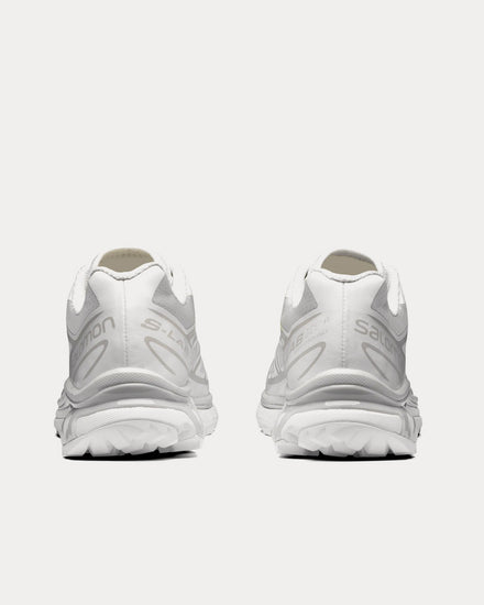Salomon XT-6 White / White / Lunar Rock Low Top Sneakers - 4