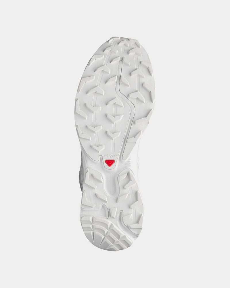 Salomon XT-6 White / White / Lunar Rock Low Top Sneakers - 5