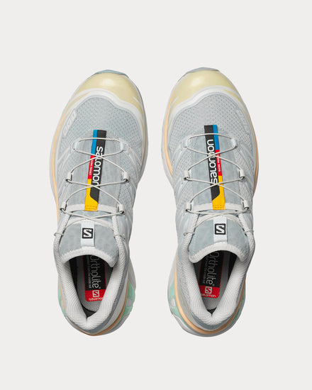 Salomon XT-6 Arctic Ice / Bleached Sand / Opal Blue Low Top Sneakers - 3