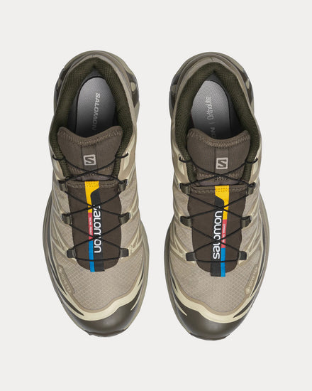 Salomon XT-6 Gore-Tex Vintage Khaki / Major Brown / Turtledove Low Top Sneakers - 2