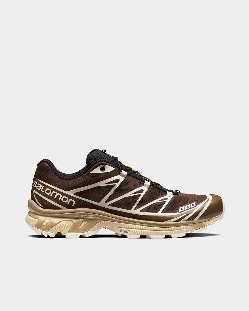 Salomon XT-6 Recut Wren / Kangaroo / Vanilla Ice Low Top Sneakers - 1
