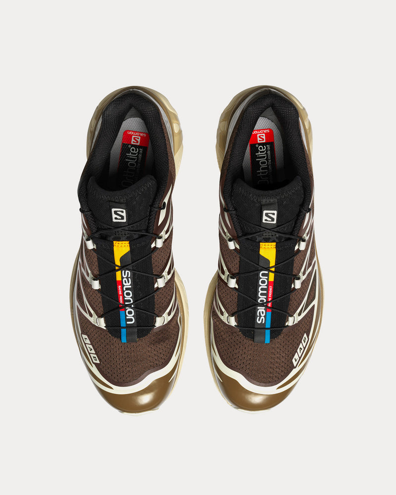 Salomon XT-6 Recut Wren / Kangaroo / Vanilla Ice Low Top Sneakers - 2