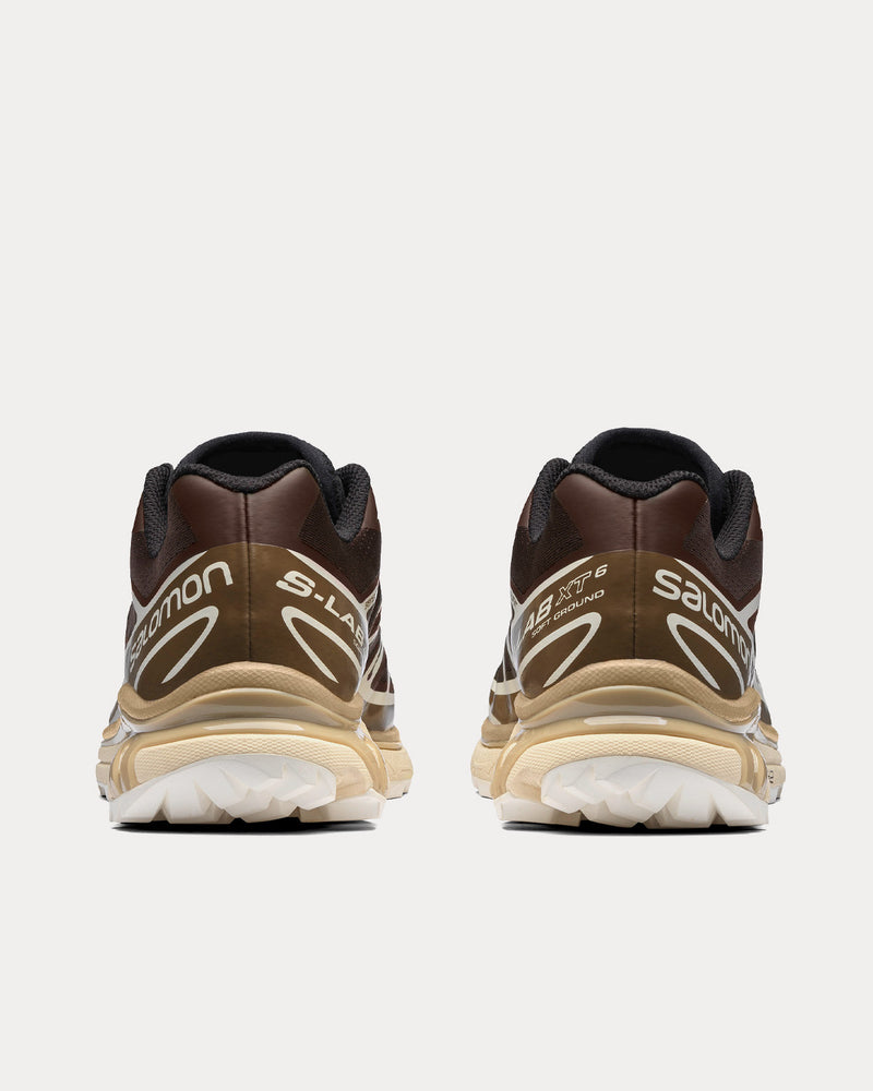 Salomon XT-6 Recut Wren / Kangaroo / Vanilla Ice Low Top Sneakers - 4