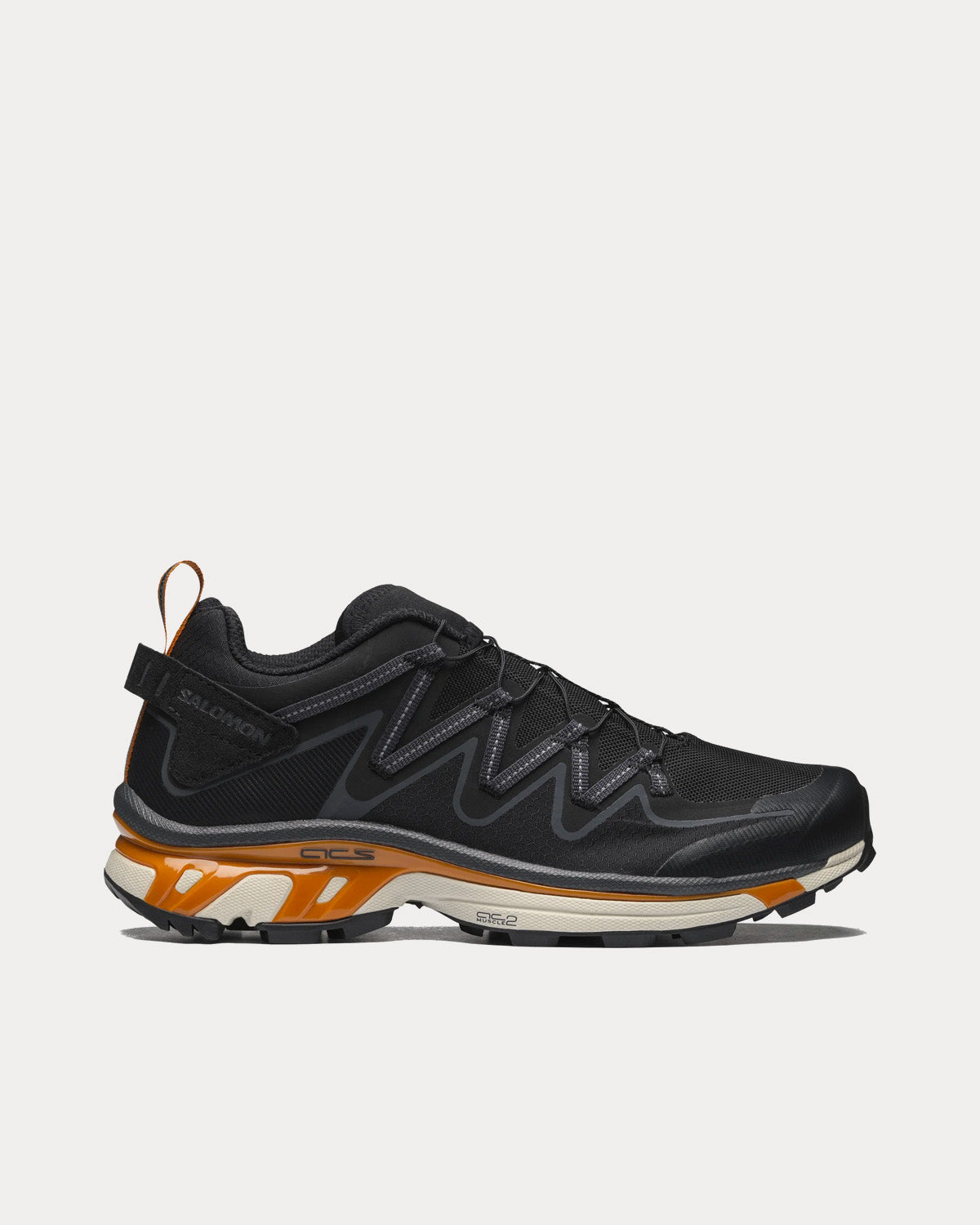 Salomon Unisex XT-Rush Utility Black / Ebony / Marmalade Low Top