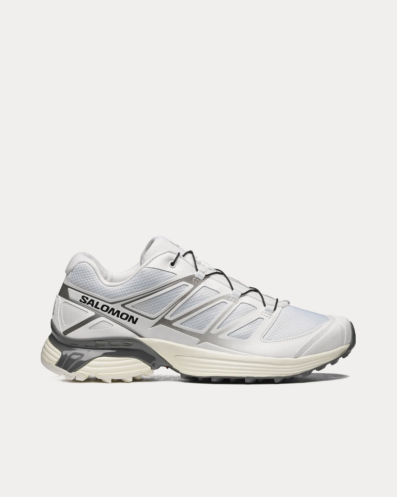 Salomon XT Pathway White Vanilla Ice Pewter Low Top Sneakers