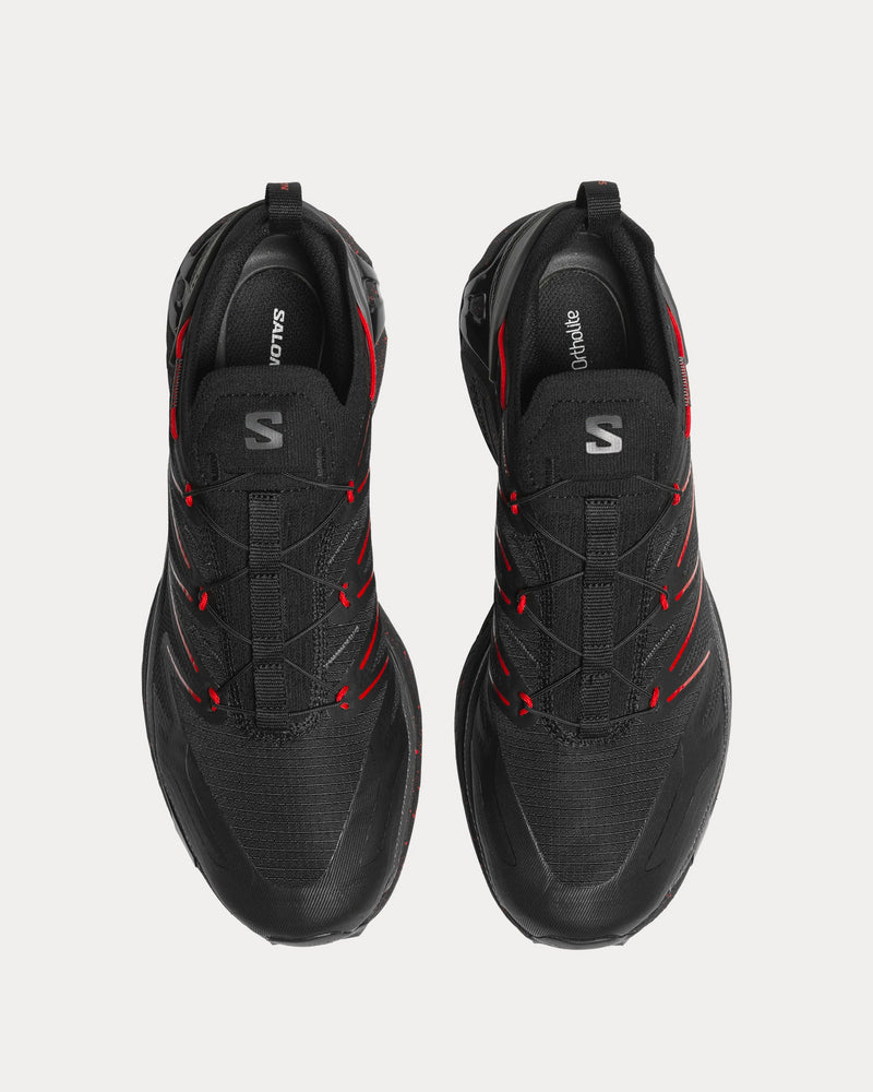 Salomon Unisex XT-Rush 2 Black / Magnet / Fiery Red Low Top Sneakers