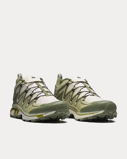 Salomon XT-Rush Utility Turtledove / Gray Green / Deep Lichen Green Low Top Sneakers - 3