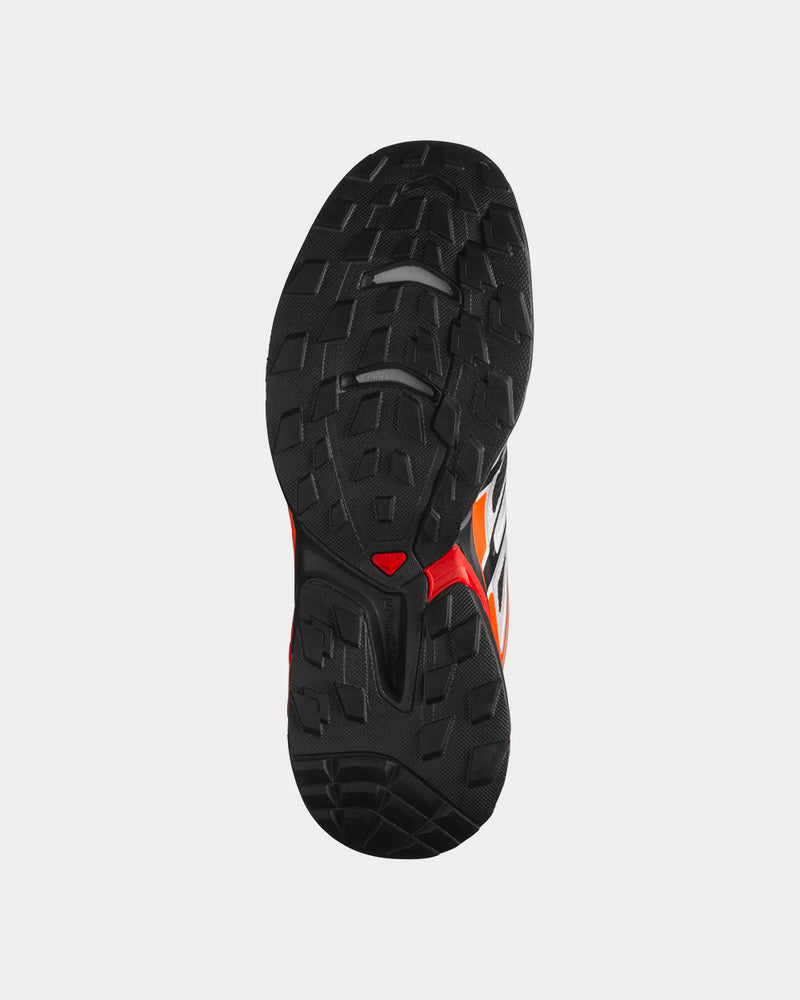 Salomon XT-Wings 2 Black / Silver / Vibrant Orange Low Top Sneakers - 5