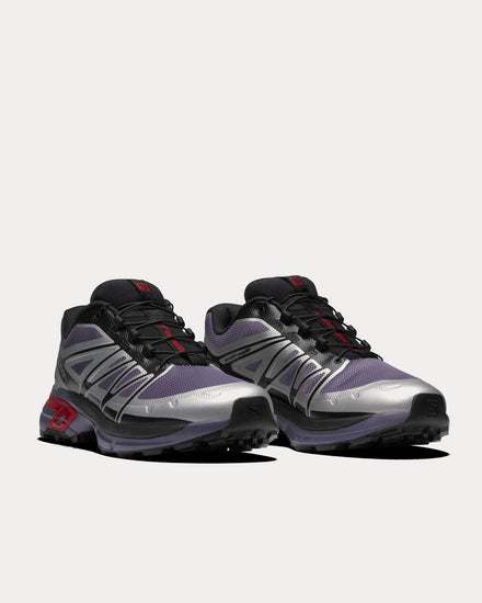 Salomon XT-Wings 2 Cadet / Black / Biking Red Low Top Sneakers - 3