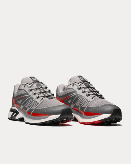 Salomon XT-Wings 2 Gull / Magnet / Cherry Tomato Low Top Sneakers - 3