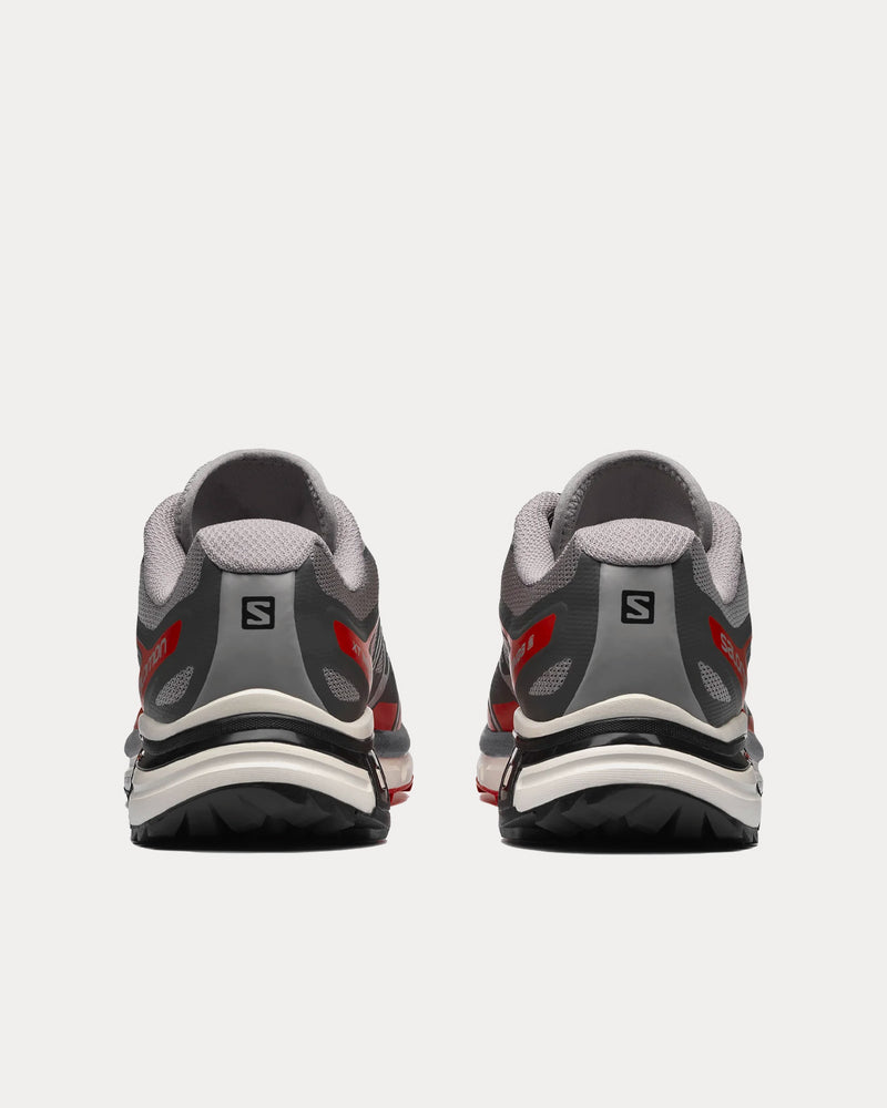 Salomon XT-Wings 2 Gull / Magnet / Cherry Tomato Low Top Sneakers - 4